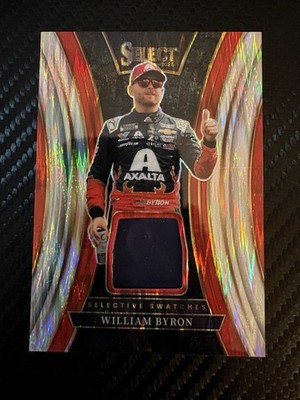 Panini 2025 Select Racing Selective Swatches William Byron Memorabilia SS-WBN