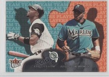 2002 Fleer Ultra Team Players Cliff Floyd Abraham Nunez #227 0q3