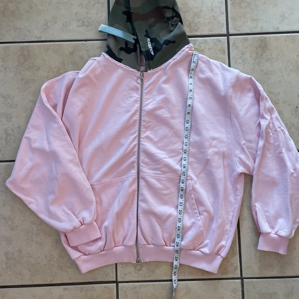 New Scuffers Hoodie Pink Camo XXL | eBay
