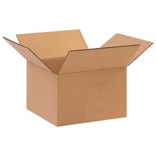 10x10x6 Shipping Boxes Corrugated Cardboard Moving Packing Cartons 25 Pack