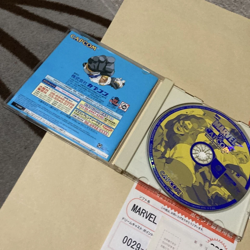 Dreamcast Marvel VS Clash Heroes MARVEL CRASH HEROES Japan AA - Image 3 of 4