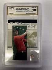 2001 SP Authentic Golf Cards 35