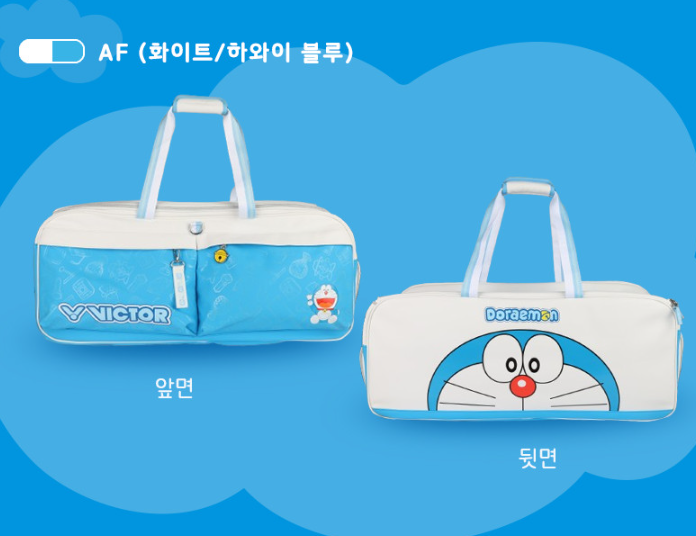 Victor x Doraemon Badminton Tennis Racquet Square Sports Bag