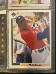 1991 Upper Deck Michael Jordan Baseball Card | eBay