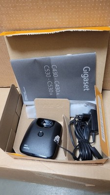 Gigaset C430 Schnurloses Festnetztelefon   Set mit Basisstation & Kabeln