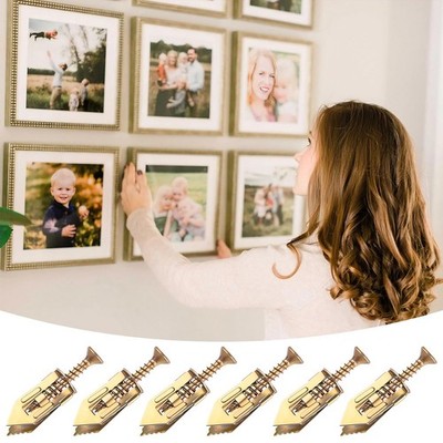 20 PCS Wall Anchor and Self Tapping Wood Screw Assortment Kit for Hanging Pictur