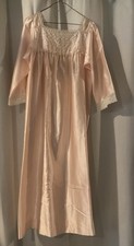 Christian Dior Vintage Pink Satin Nightgown See Description For Measurements