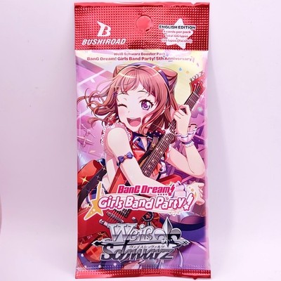 Weiss Schwarz: Bang Dream Girls Band Party 5th Anniversary 1x Sealed Pack