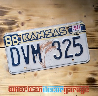 USA Nummernschild/Kennzeichen/license plate/US car/ Amerika *Kansas *