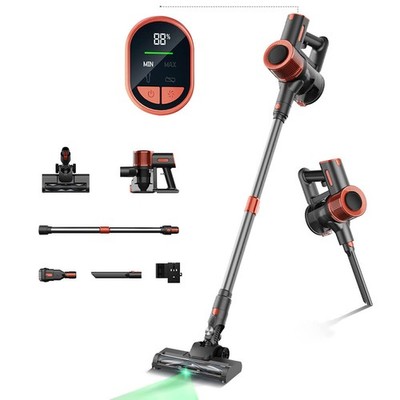 JIGOO C200 Vacuum Cleaner,23KPa,350W Motor,Lightweight Stick Vac,Vacuum Cleaners