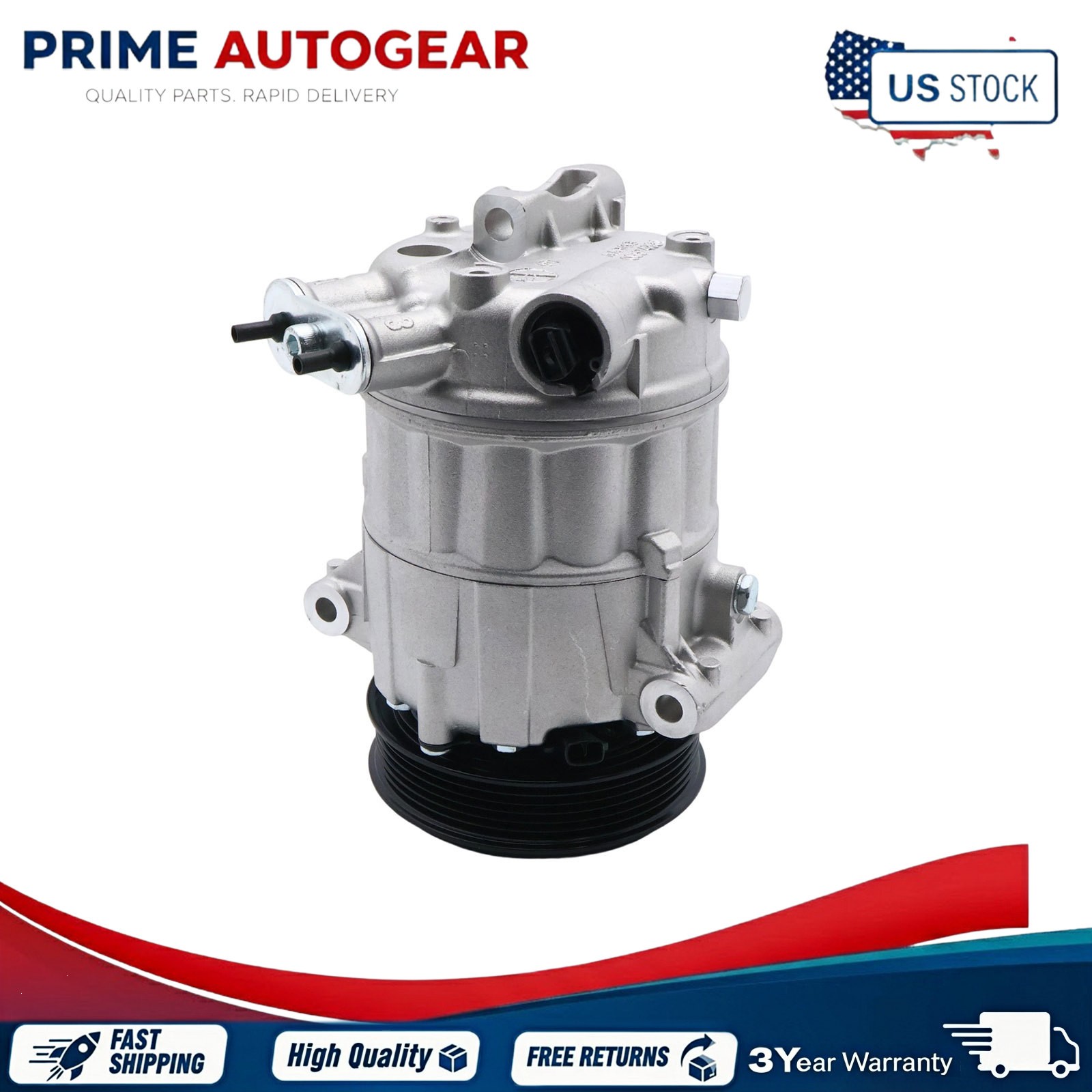 Maserati Ghibli 2015-2019 Compressor with bracket P/N 35232024F