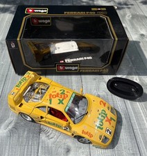 Bburago Ferrari F40 LM/GT Jolly Club TOTIP Yellow 1:18 Diecast #3022 Boxed 1993