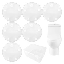 6 Pack Replacement for Vormax Toilet Tank Silicone Flapper Seal Gasket 3'' Co...