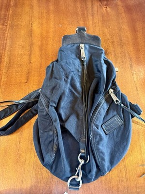 Rebecca Minkoff Black Nylon & Leather Trim Backpack Classic  display picture 1