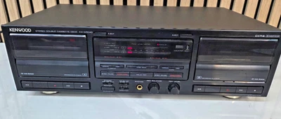 Kenwood KX-W5040 Doppel Kassettendeck HiFi Tape Deck Riemen defekt für Bastler - Bild 1 von 4
