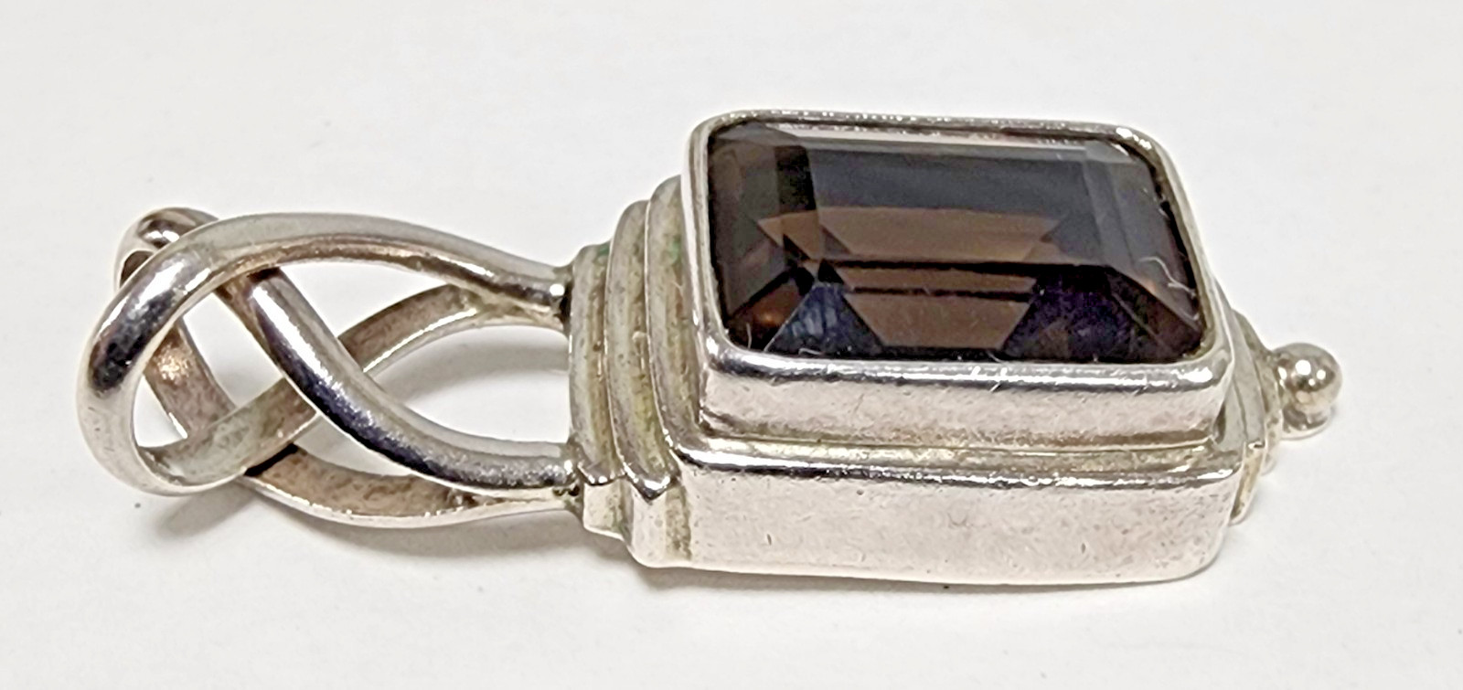 SARDA Sterling Silver 925 Rectangular Step-Cut Sm… - image 5