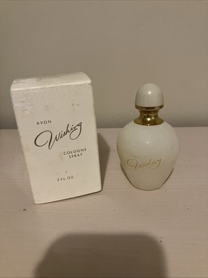 WISHING Timeless Treasures Cologne Spray 3 fl oz. Women's NOS in Box - Avon 1992