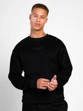 COMFRT Signature Crew Sweatshirt in Obsidian - Size Medium