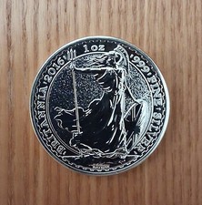 2016 SILVER BRITANNIA 1oz COIN BU