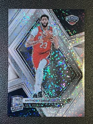 2018-19 Panini Spectra - Anthony Davis #43 White Sparkle Prizm