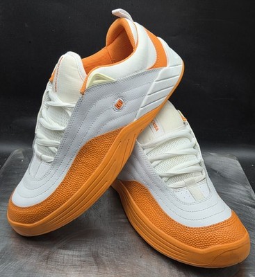 Men s DC Shoes Williams Slim White Orange  ADYS100539 Men's 13