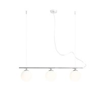 Moderne Chrom HäNgelampen 3X40W/E14 Beleuchtung Neu