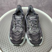 Hoka One One Arahi 6 Shoes Womens Size 7.5 Black Gray Stability Running Sneakers