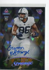 BRENTON STRANGE 2023 Luminance DP AUTO #164 RC Penn State PSU Jags #d/100