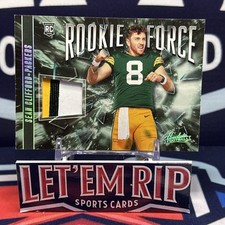 2023 Panini Absolute Football Rookie Force Materials RC Sean Clifford 32/49