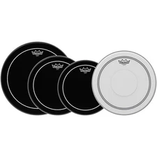Remo Ebony Pinstripe Drumheads ProPack