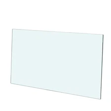 Rectangle Tempered Glass Top 47.2*23.6 INCH Rouund Glass Table Top 3/8 INCH Thic