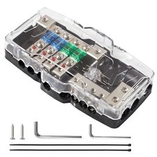 4 Way MIDI Verteilerblock Sicherungshalter Sicherungsdose Auto Audio Boot PKW