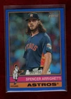SPENCER ARRIGHETTI 2025 HERITAGE BLUE REFRACTOR RC LTD 065/150 HOUSTON ASTROS