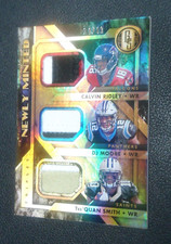 Ridley - Moore - Smith 2018 GOLD STANDARD NEWLY MINTED TRIPLE PATCH 34/49Card #9