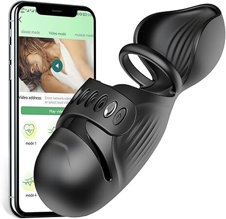 Elektrische Cup-Masturbatoren Penistrainer Vibrator mit App Steuerung un