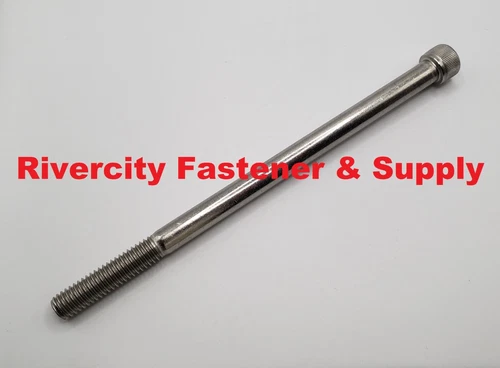 (1) 3/8-16x6-1/2 Socket Allen Head Cap Screw Stainless Steel .375 x 6.5 