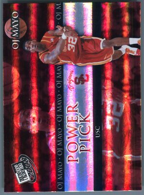 2008 Press Pass USC Trojans O.J. Mayo #62