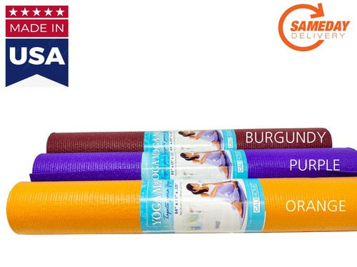 MADE IN USA Athletic Training Yogamatte Mehrfarbig SCHNELLER VERSAND - Bild 2 von 3