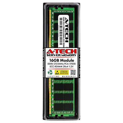 16GB PC4-17000 ECC REG Memory RAM for Dell PowerEdge M630 (A7945660 Equivalent)