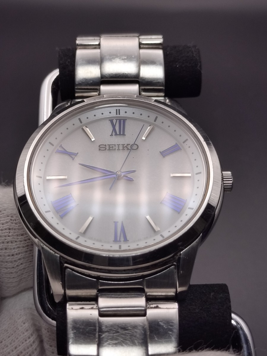 SEIKO V131-0AG0 Selection Solar White Dial Round Men's Watch