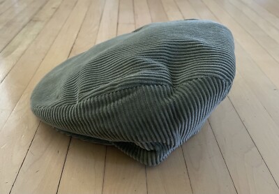 VINTAGE DEADSTOCK Corduroy Newboy Panel Cap Mint! | eBay display picture 1
