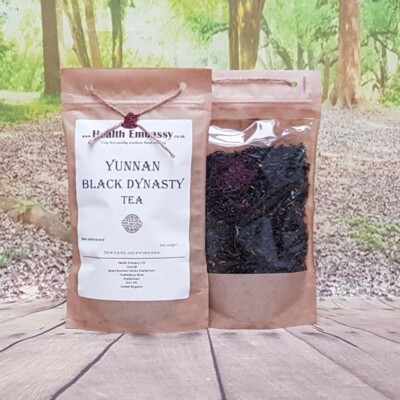 Yunnan Black Dynasty Tee 75g | Lose Blätter Tee | Yunnan Tee | Gesundheit Botschaft