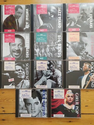 THE SUNDAY TIMES - THE MUSIC COLLECTION  11 CDS - Various Artists (check below)