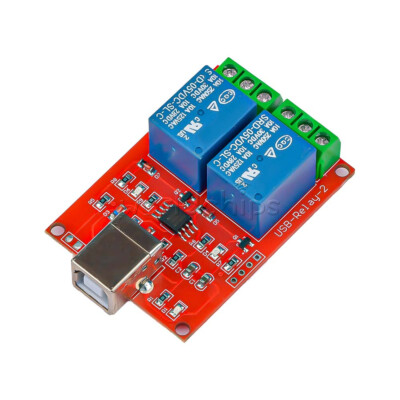 5V USB Relay 2 Channel Programmable Computer Control For Smart Home