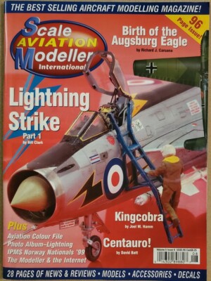 Scale Aviation Modeller Magazine - Lot of 7 1997