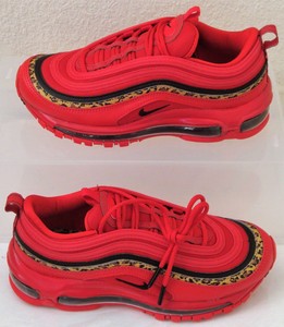 New Nike Air Max 97 Leopard Pack Red Print Womens US Size 6 UK 3.5 EUR 36.5 192498008580 | eBay
