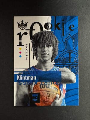Bob Klintman 2024-25 Panini Court Kings Rookie I #106 Pistons