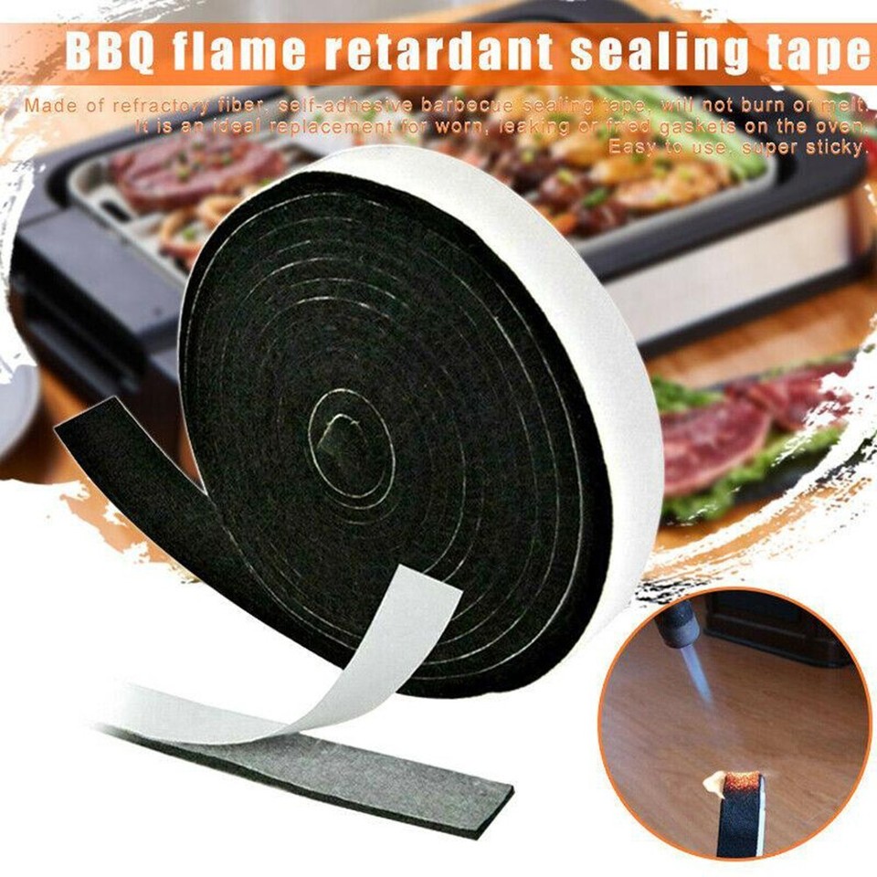 Heatproof Seal Adhesive Tape Optimal Heat Retention for Perfect BBQ eBay
