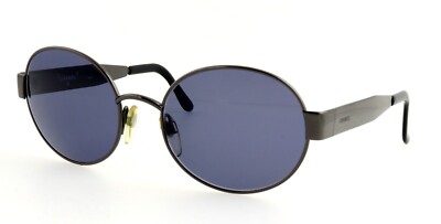 New Vintage CHANEL 09614 94305 55mm Gunmetal Round Panto