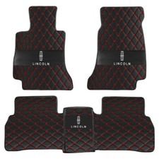 For Lincoln All Models Car Floor Liner Mats Custom Waterproof Auto Carpets Pads